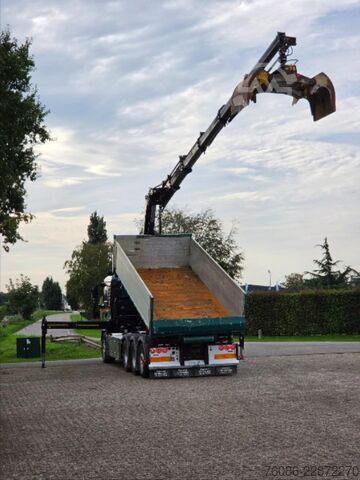 Kabeļu sistēma MAN TGS 35.500 8x4 KRAAN/CONTAINER/KIPPER!! AFSTAND...