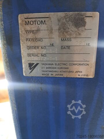 Kaynak robotu MOTOMAN - YASKAWA ROBOT WELING CELL WITH ROBOT WELDING