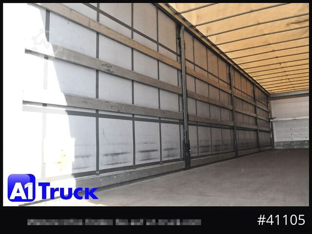 Atvira puspriekabė su tentu SCHMITZ SD Tautliner, Code XL, verzinkt, Liftachse