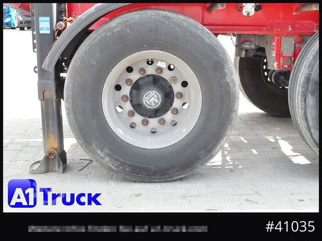 Savivartis puspriekabė MEIERLING MSA 27, Kippchassi, 20'' Container, Kipper, Alurahmen