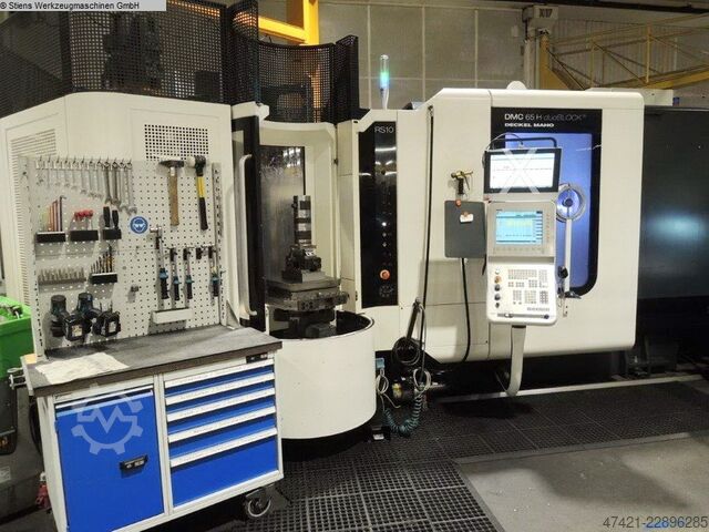 Bearbejdningscenter - horisontalt DMG MORI DMC 65 H duoBLOCK RS10