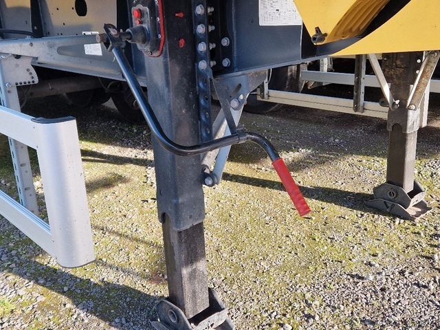 덤프 세미 트레일러 WIELTON 55m3 Alu-Kastenmulde Kombitür Weight Master