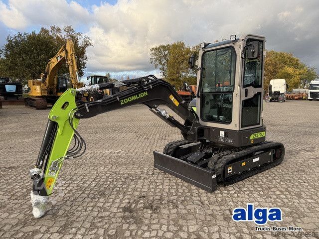 Mini excavator Zoomlion ZE27GU, Greifer u. Hammerhydr.,Klima,CE