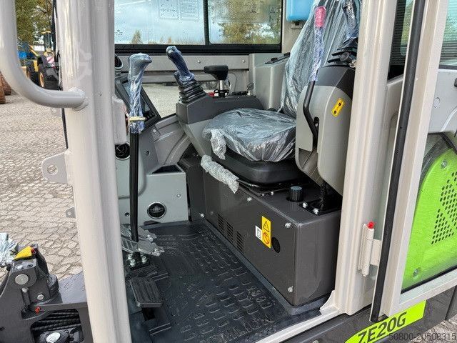 Mini excavator  Zoomlion ZE20G, Greifer-u. Hammerhydr., Klima,CE