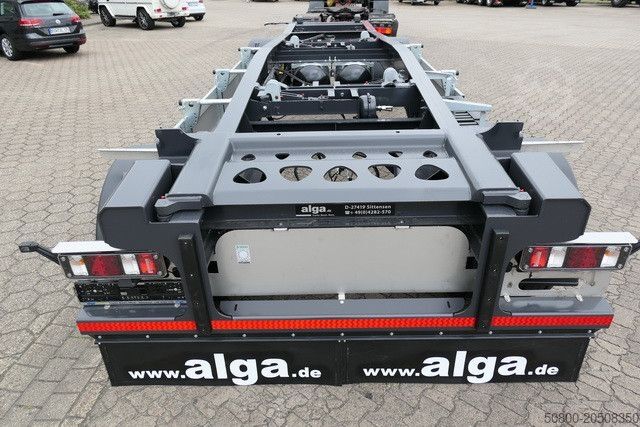 Roll off trailer HKM G 18 SZL 5.2, Schlitten, Sofort verfügbar, Luft