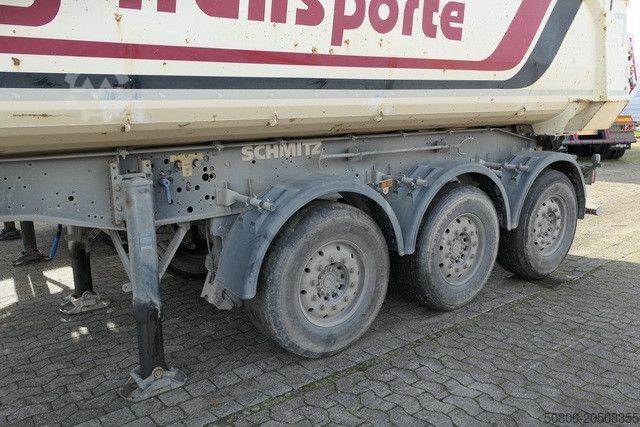 Semirremolque volquete SCHMITZ CARGOBULL SKI 24 SL 7.2, Stahl, 26m³, Rollplane, Luft-Lift