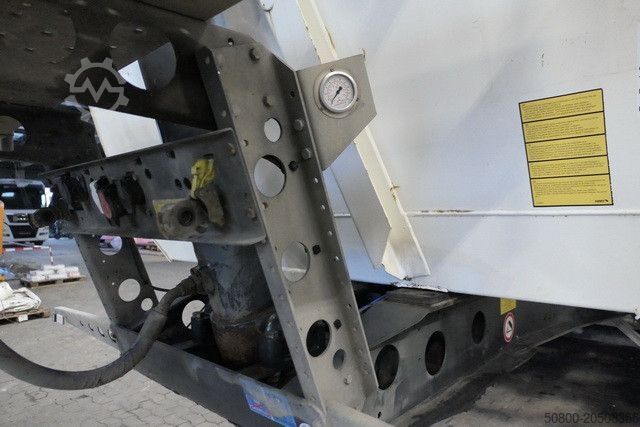 Semirremolque volquete SCHMITZ CARGOBULL SKI 24 SL 7.2, Stahl, 26m³, Rollplane, Luft-Lift