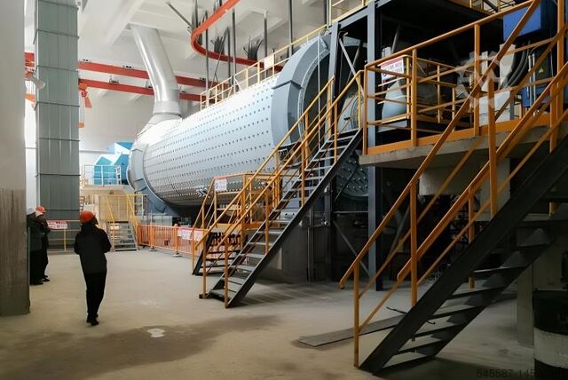 Molino de cemento,planta de molienda de clínker Clinker grinding mill / cement ball mill cement grinding with air classifier