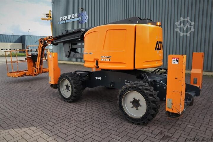 铰接式伸缩工作平台 ATN Zebra 16 Guarantee! Diesel, Hydr. Stabilisers, 4x4