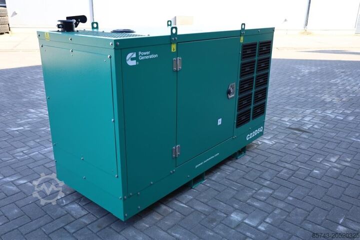 Aggregerad Cummins C22D5Q Declaration of Conformity, Diesel, 22kVA, A