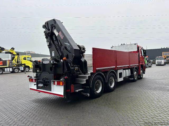 Trak kren Mercedes-Benz Actros 4151 V8 8x4 Hiab 477 E-6, Winch Euro 5