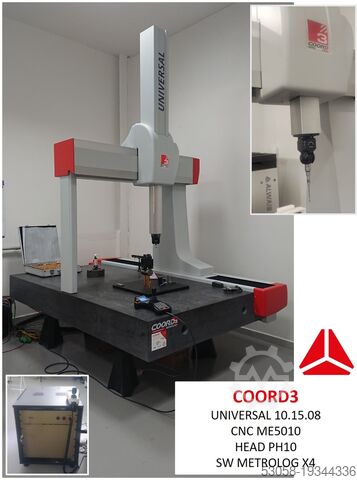 Mesin Pengukur Koordinat COORD3 Universal 10.15.08