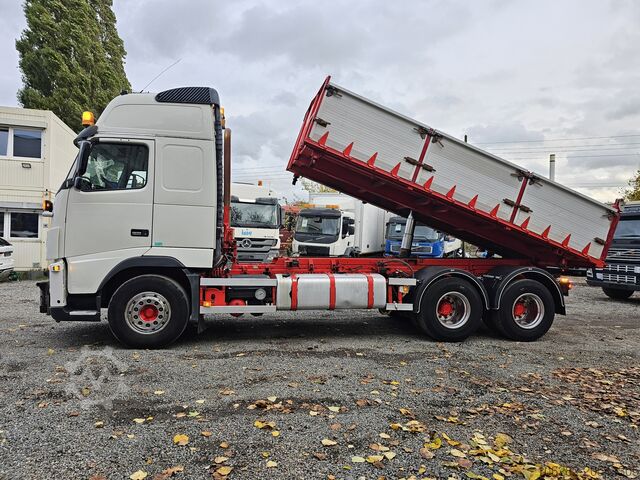 Pašizgāzējs Volvo FH16 550HP 6X4 Dreiseitenkipper