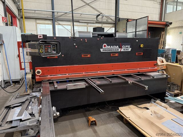 Hydraulic plate shears AMADA GPX 630