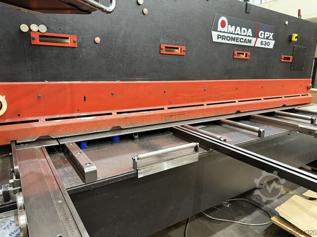 Hydraulic plate shears AMADA GPX 630
