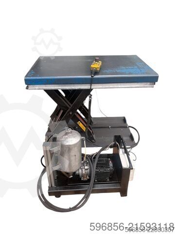 Podnośnik nożycowy hydrauliczny 500 kg 230/400V stół podnoszący Podnośnik nożycowy hydrauliczny 500 kg 230/400V Stół podnoszący
