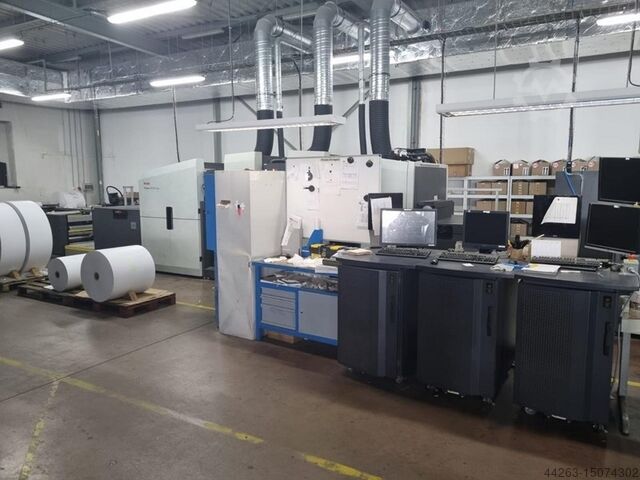 Press complete line with flexbook and coating unit 