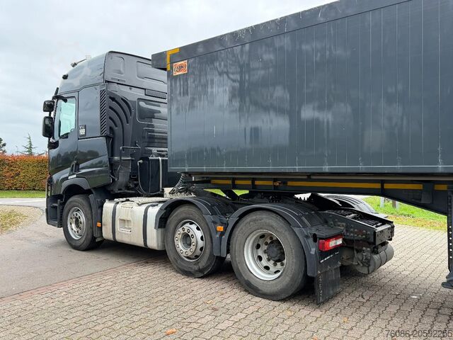Standar-SZM Renault T480 6x2 trekker 262dkm!! TRAILER WITH CRANE FO...