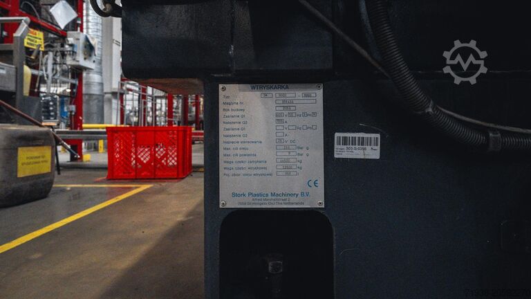 Mesin cetak injeksi Stork S+ 9000-8650