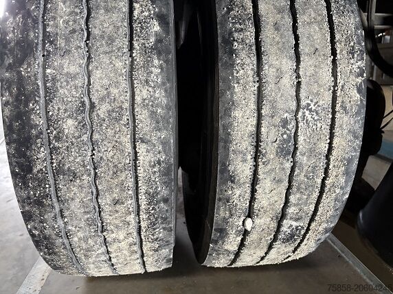 Šasija koja se može razmenjivati u trejleru ACKERMANN VERZINKT*langer Hub*17,5er Reifen