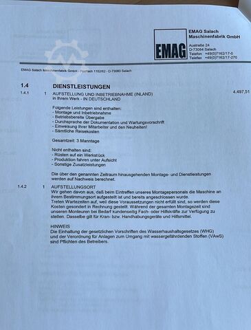 立式车床 EMAG VL 5i