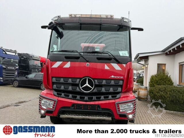 Trạm trộn bê tông di động Mercedes-Benz Arocs 3243 B 8x4/4, MirrorCam, MultimediaCockpit,