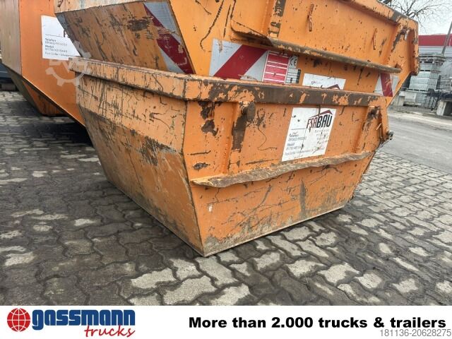 Ruloninis konteineris City-Absetzcontainer ca. 1,4m³ offen mit Klappe