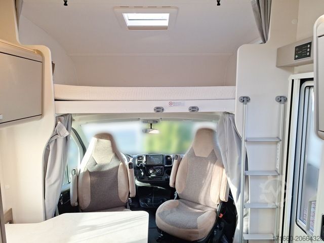 Alkovinis kemperis CARADO pro A 132 AUTOMATIK, NAVI+RFK, SAT+TV