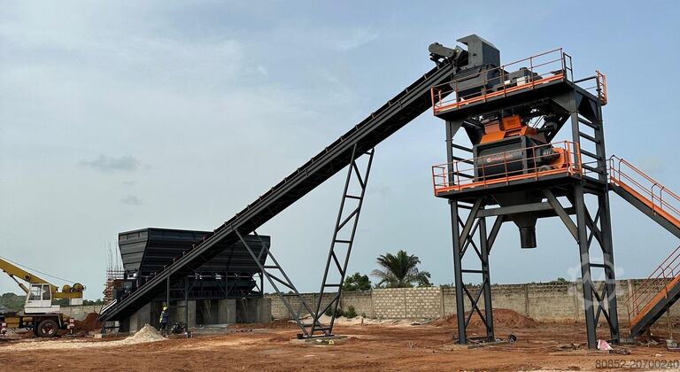 Concrete mixing plant Polygonmach PSC240 240m3/hour cpncrete plant