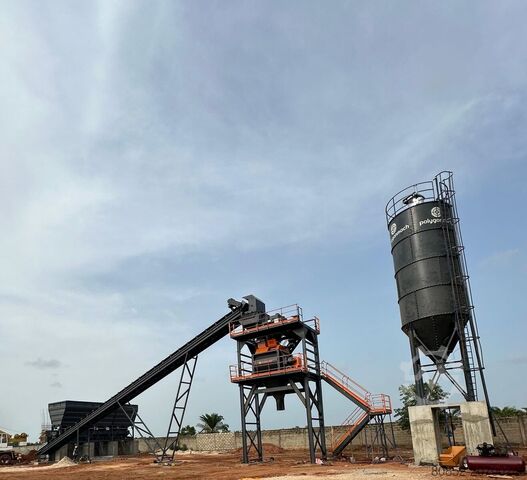 Concrete mixing plant Polygonmach PSC240 240m3/hour cpncrete plant