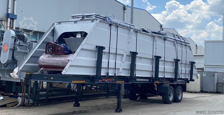 Beton karıştırma tesisi Polygonmach PMC-120 120m3 hour mobile concrete batching p...