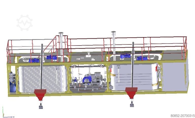 Yol yapım makinesi Polygonmach Polymer Modificaiton Plant PMB