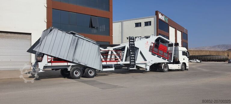Beton karıştırma tesisi Polygonmach PMC 100m3/hour mobile concrete batching plant