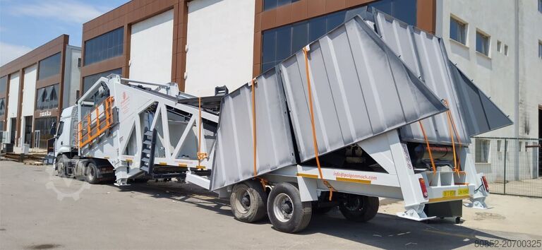 Beton karıştırma tesisi Polygonmach PMC 100m3/hour mobile concrete batching plant