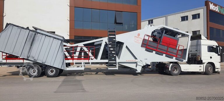 Beton karıştırma tesisi Polygonmach PMC 100m3/hour mobile concrete batching plant