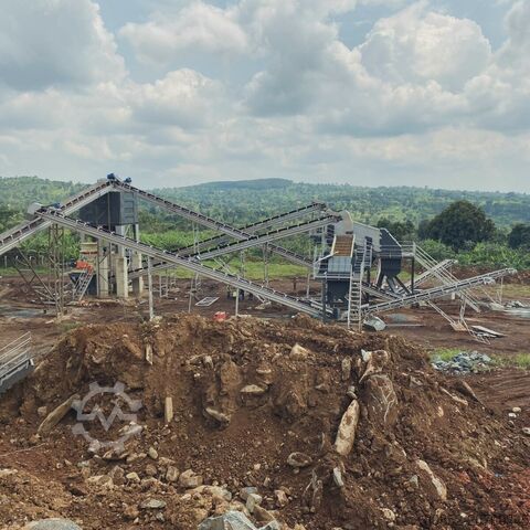 Kırma tesisi Polygonmach 350 tons per hour stationary crushing, screenin...