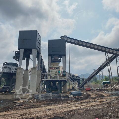 Kırma tesisi Polygonmach 350 tons per hour stationary crushing, screenin...