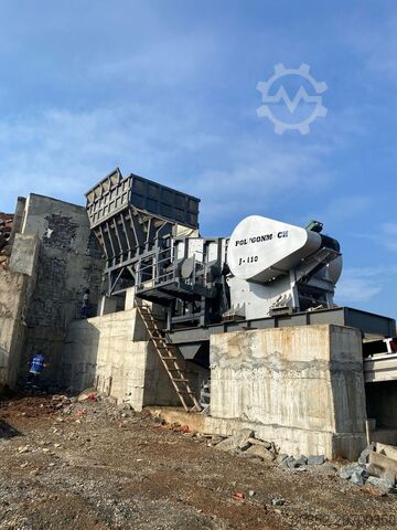 Enkaz kırıcı Polygonmach 1100x850mm 350tph jaw crusher