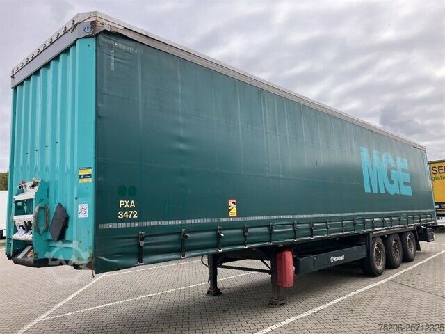 Otwarta przyczepa z plandeką Krone Profi Liner SDP 27 eLB4-CS