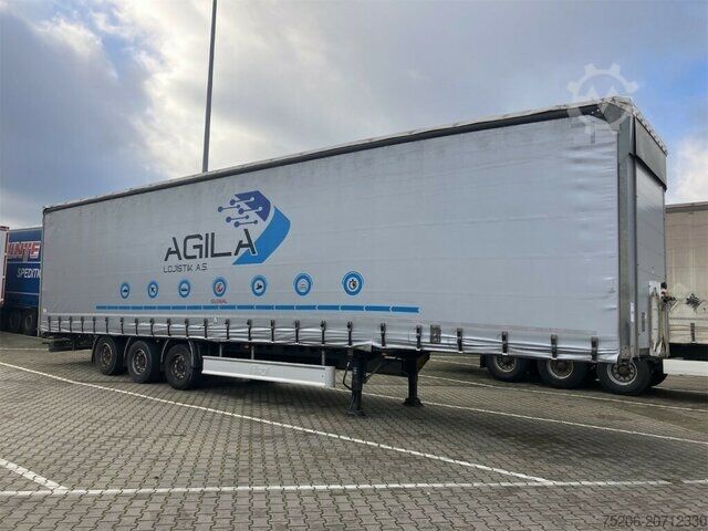 Naczepa otwarta z plandeką Fliegl Mega SDS 390