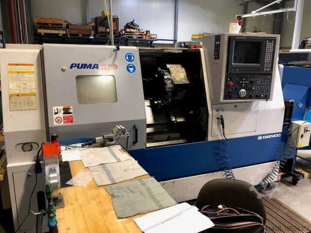 Cnc torna tezgahı Daewoo Puma 230