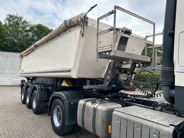 Semirremolque volquete SCHMITZ CARGOBULL Kippauflieger mit 3 Achsen ALU