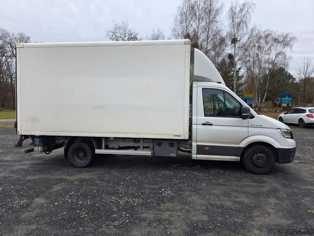 Vrachtwagen met bakwagen MAN TGE 3.180 Koffer mit Ladebordwand, Klima, AHK