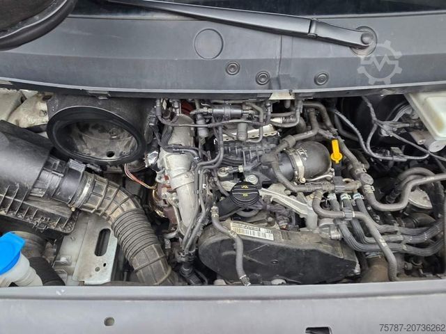 Vrachtwagen met bakwagen MAN TGE 3.180 Koffer mit Ladebordwand, Klima, AHK