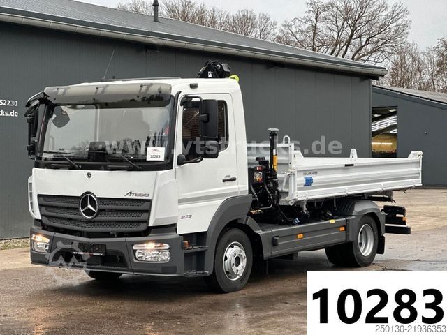 Xe ben ba chiều MERCEDES-BENZ Atego 823 4x2 Meiller DSK,HIAB-Ladekran *NEU*