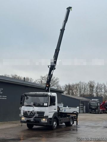 Xe ben ba chiều MERCEDES-BENZ Atego 823 4x2 Meiller DSK,HIAB-Ladekran *NEU*