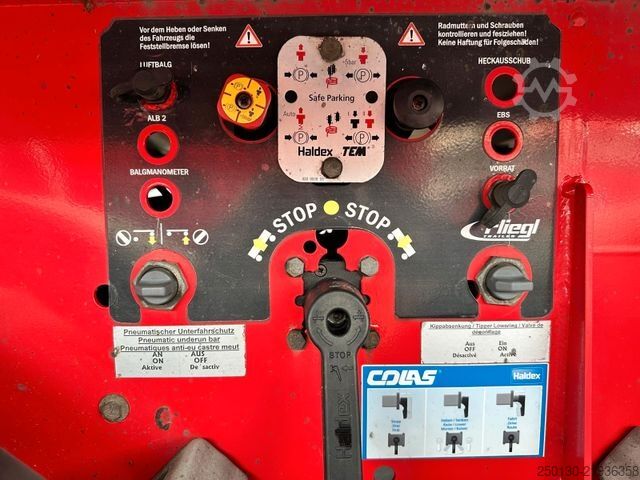 Kallurpoolhaagis FLIEGL DHKA350 Kipper / EBS-E / CRAMARO/Lift/Niveau