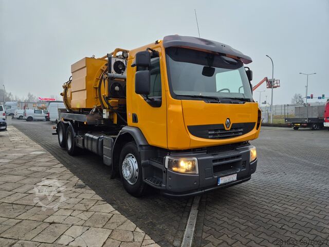 Vakuumsko-tlačni tovornjak Renault Premium Lander 370 DXi / WUKO / JUROP