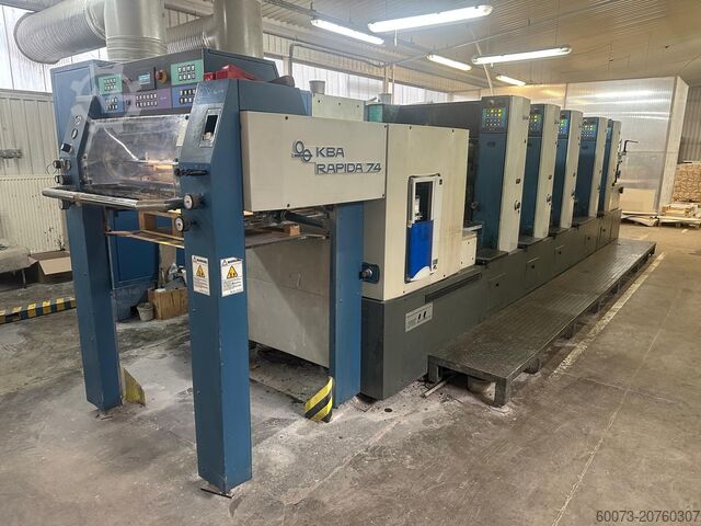 Offset-maskine KBA Rapida 74-5 SW2 PWHA