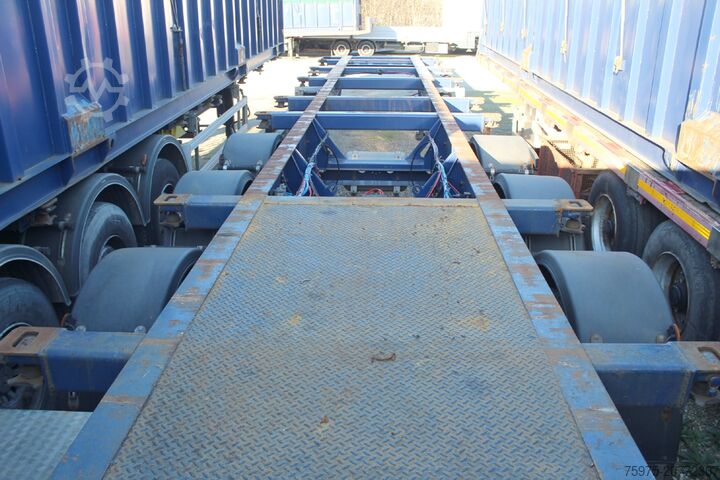 Swap body semitrailer Zorzi semirimorchi portacontainer fissi usati